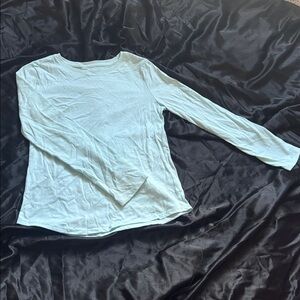 Wonder Nation Light Blue Long Sleeve Tee